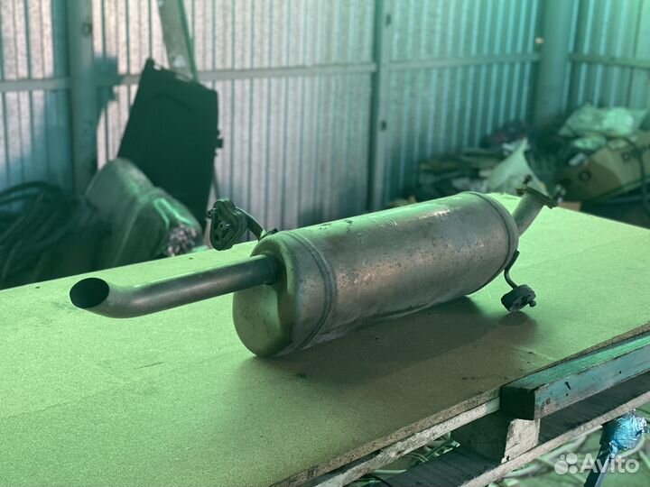 Задний глушитель Киа Рио 3/Солярис