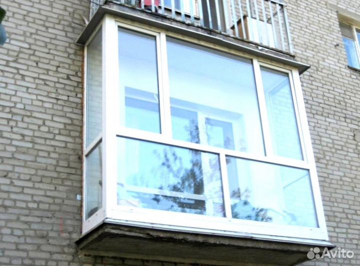 Остекление балконов и лоджий