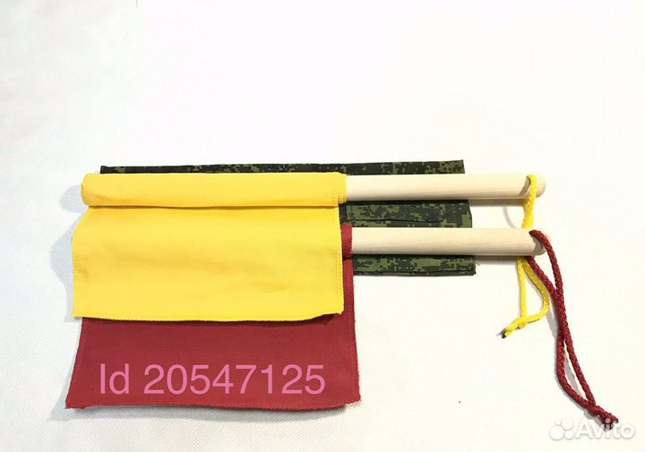 Флажки армейские сигнальные с инструкцией