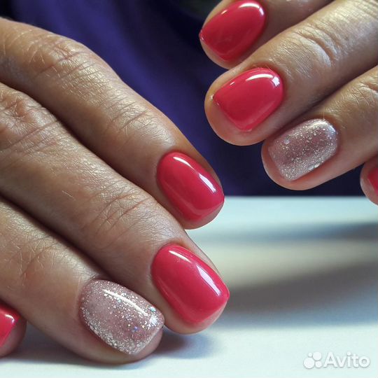 Наращивание, укрепление ногтей