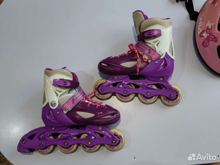 Детские ролики и защита