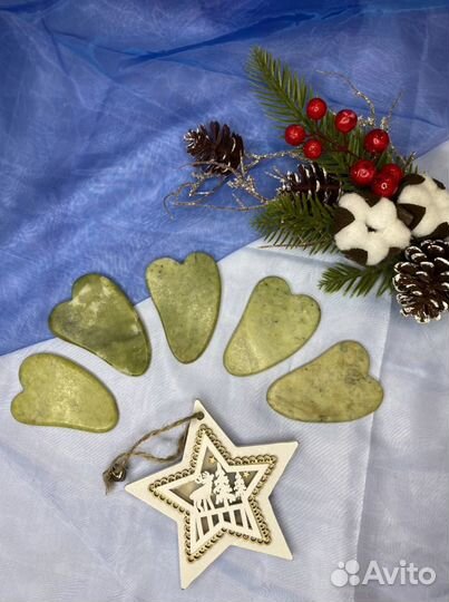 Ролик и скребок гуаша