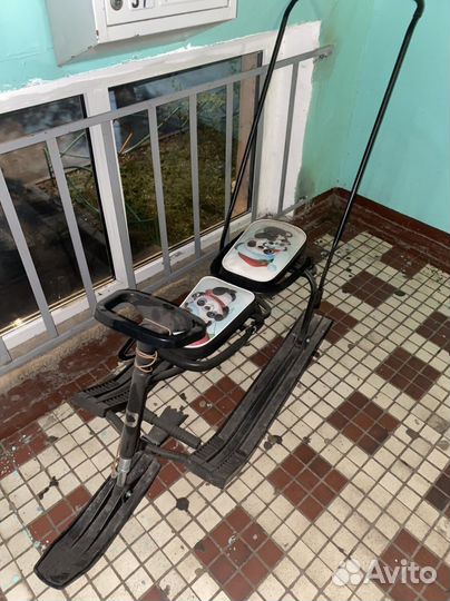 Снегокат для двоих