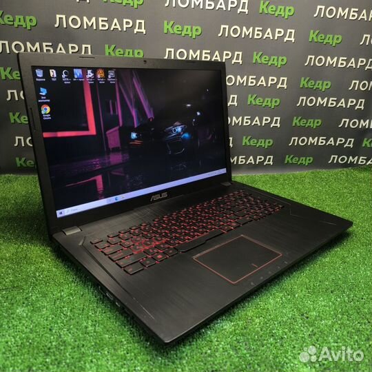 Игровой Asus i7(7th) GTX1050/16Gb/ssd+hhd 17.3 Ful