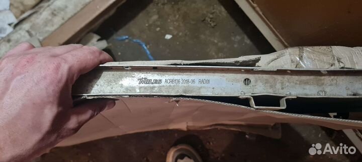 Acrb136milesрадиатор основнойBMW e53