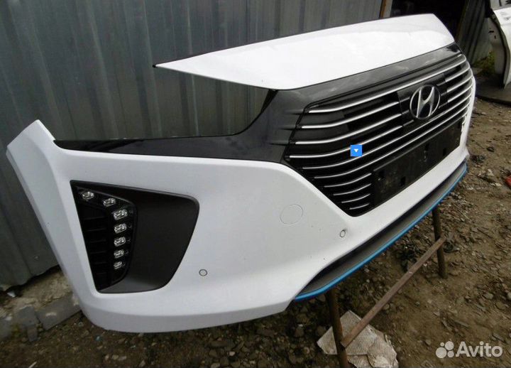 Hyundai ioniq бампер передний