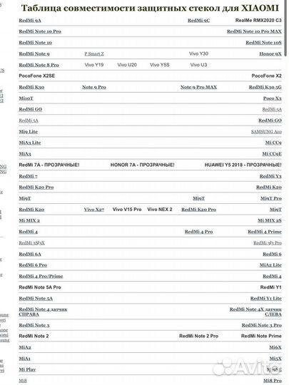 Защитное стекло