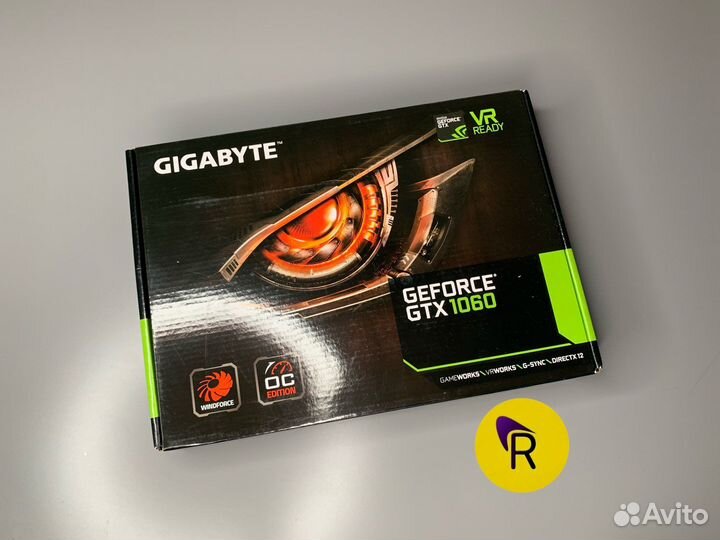 Видеокарта gtx 1060 3GB gigabyte OC