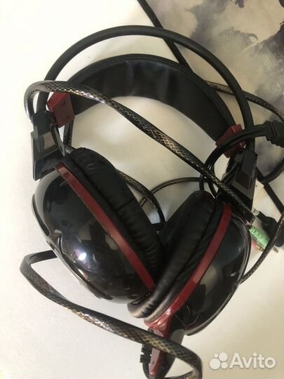 Наушники игровые с микрофоном