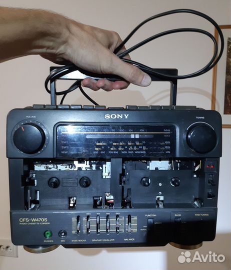 Магнитола Sony CFS-W470s