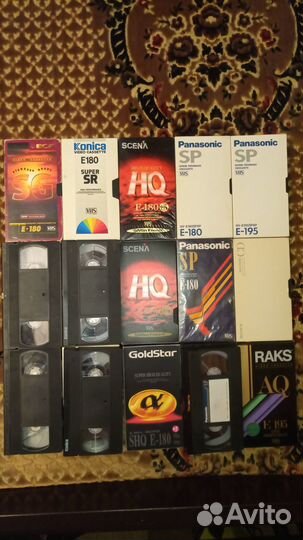 Видеокассеты vhs