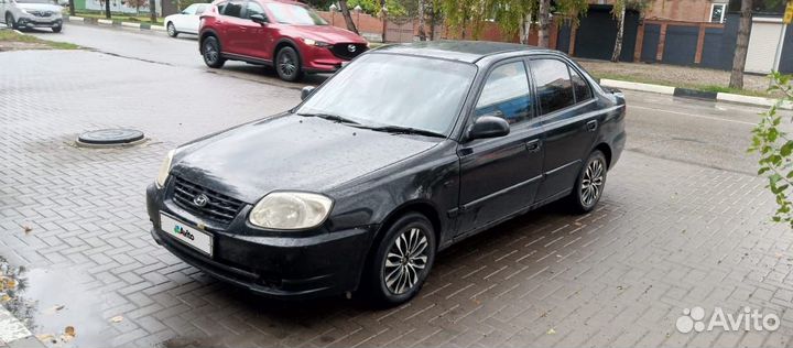Hyundai Accent 1.5 AT, 2005, 242 000 км
