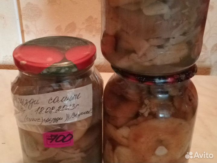 Грибная икра, солёные и маринованные грибы