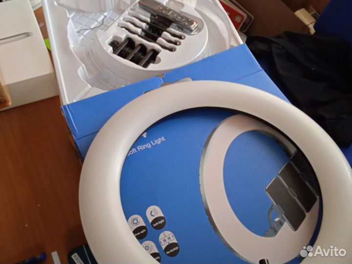 Профессиональная кольцевая лампа RL-18, 45cm