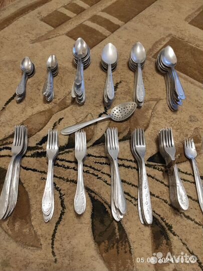 Цена за всё. Ложки, вилки СССР