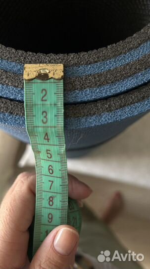 Коврик туристический пенка и блоки для йоги