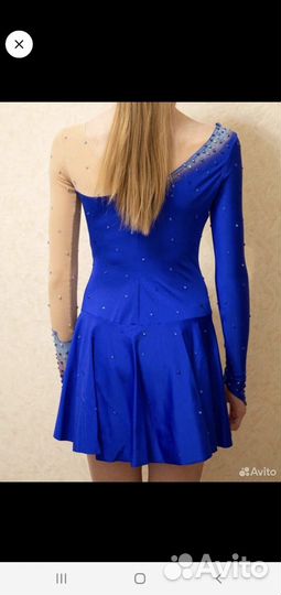 Платье для выступлений фигурного катания 134 140