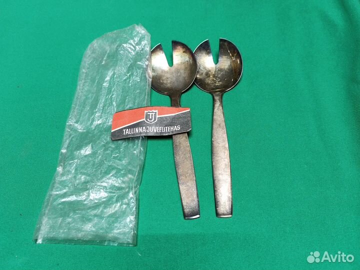 Ложка для салата мельхиор Таллинский ювелирный