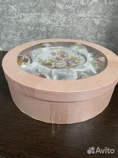 Набор чайный 12 предметов фарфор