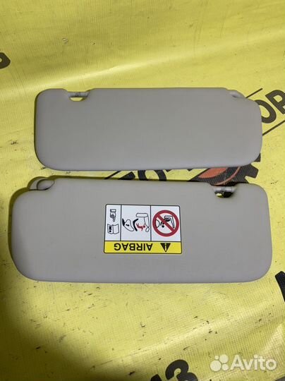 Солнцезащитные козырьки Киа Рио 4 (FB)