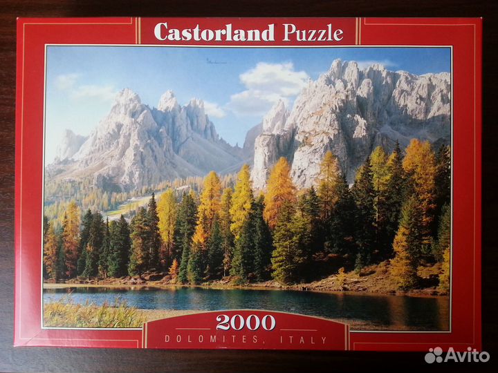 Castorland Puzzle 2000 - Dolomites Italy