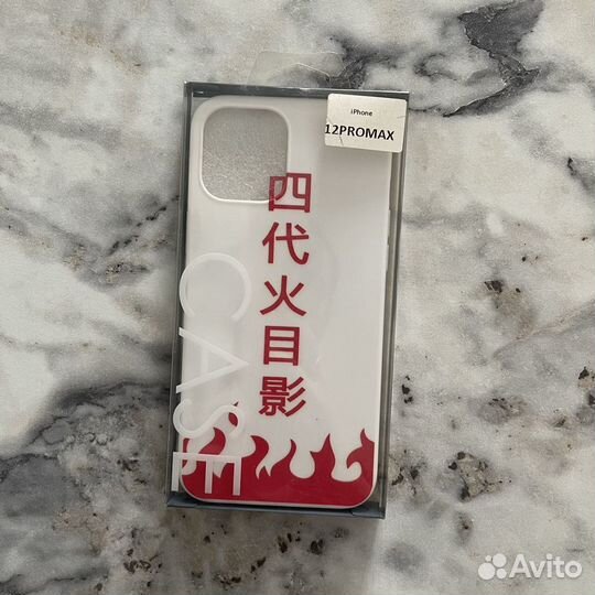 Чехол iPhone 12 pro max Наруто Четвертый Хокаге