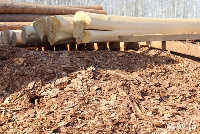 Мульча, сосновая кора