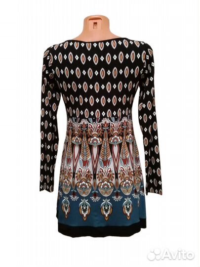 Туника вискоза, Piu Piu пр-во Италия, новая 850