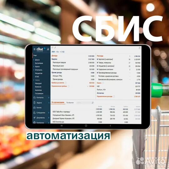 Сбис оборудование для магазина