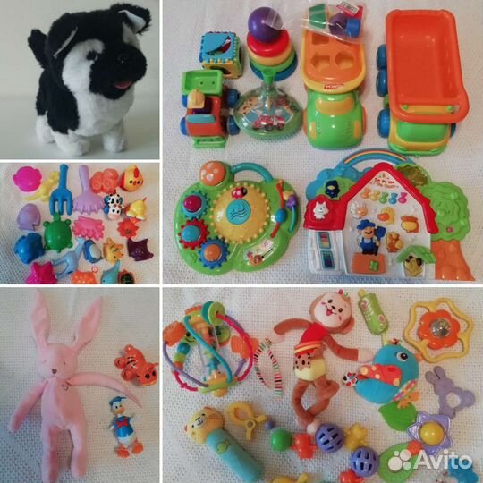 Игрушки детские 0-3 года развивающие