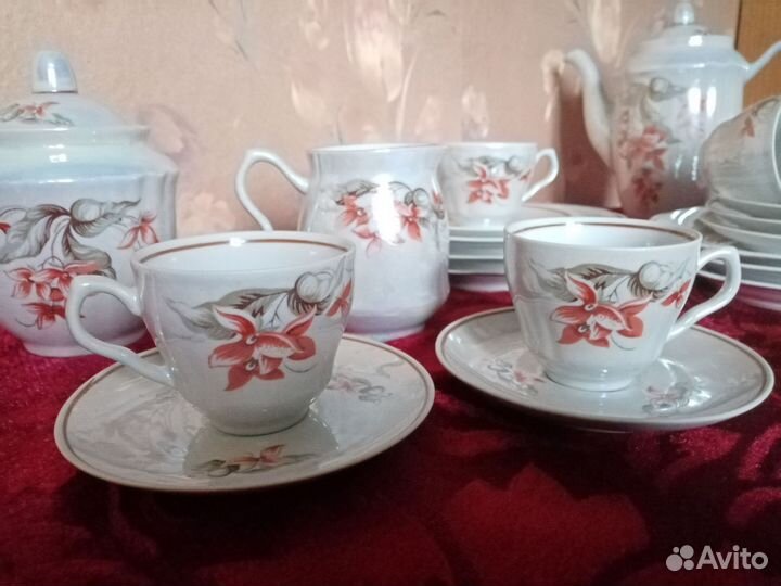 Чайно кофейный сервиз