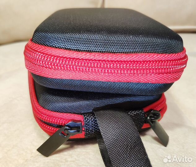 Чехол для игр серии Электроника СССР. Красный/чёр