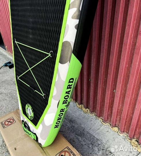 Сап боард Sup board FunWater honor зеленый