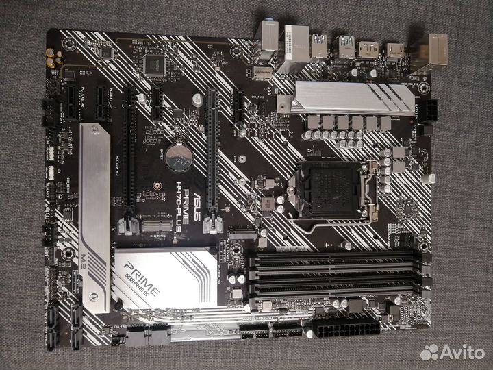 Материнская плата asus prime H470-plus LGA 1200