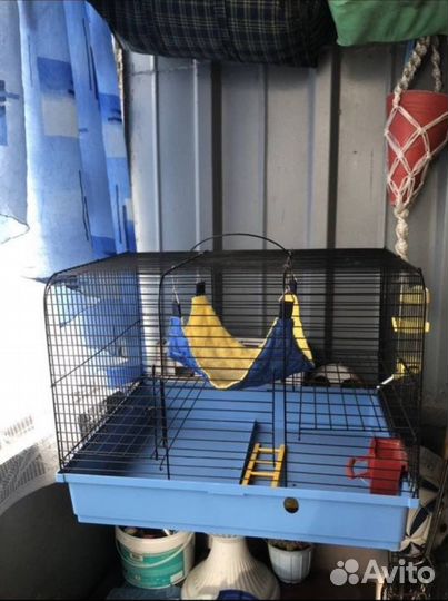 Клетка для грызунов большая