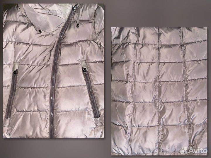 Пуховик зимний длинный 46-48