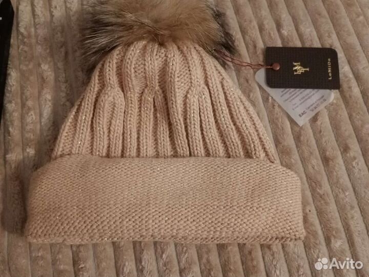 Шапка зимняя женская