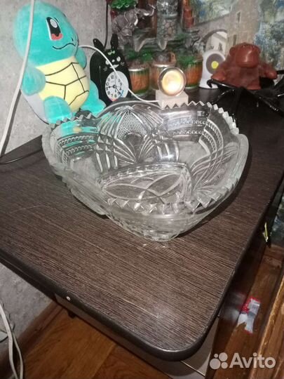 Хрустальный салатник