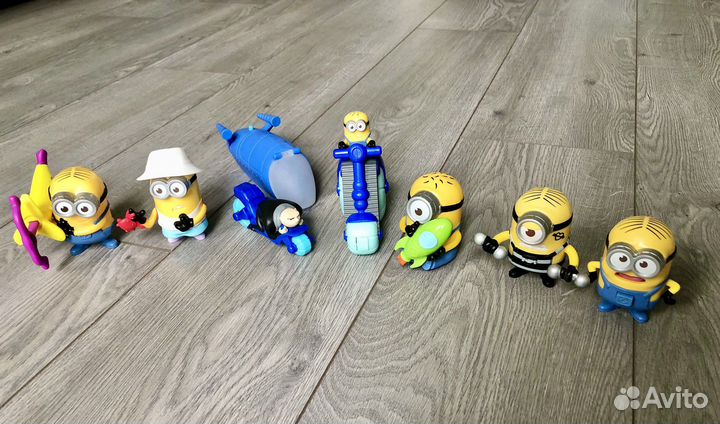 Миньоны (серия Гадкий Я) из Макдональдса