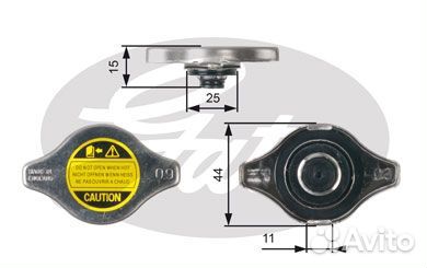 RC127 Крышка радиатора