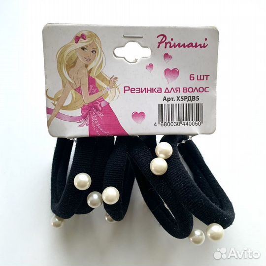 Валик + набор резинок для волос