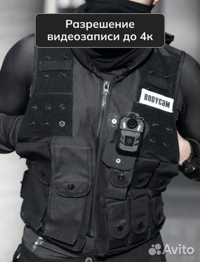 Нагрудный видеорегистратор body-CAM BC-1 новый