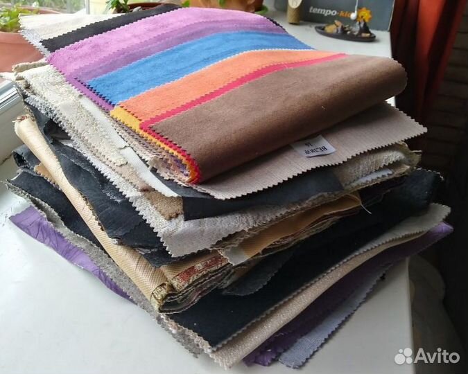 Лоскуты для творчества шитья обивочная ткань