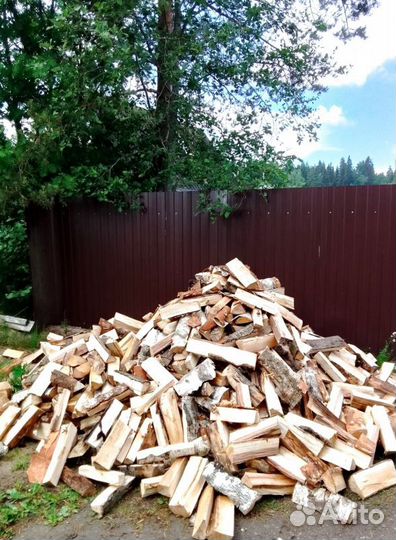 Дрова качественные от 1 куба любых пород древесины