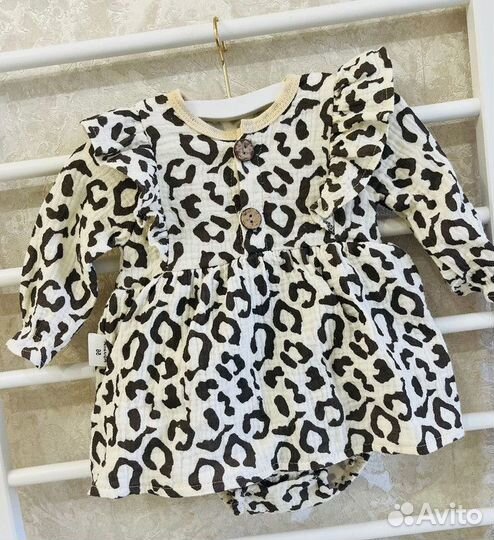 Боди платье на девочку