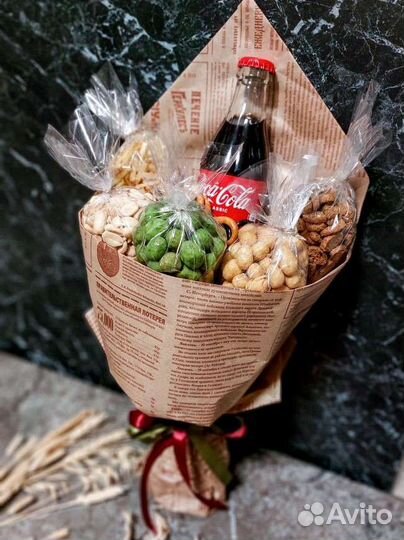 Мужской букет подарок мужчине на день рождения