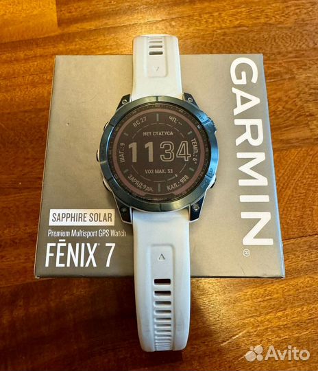 Garmin fenix 7 sapphire solar