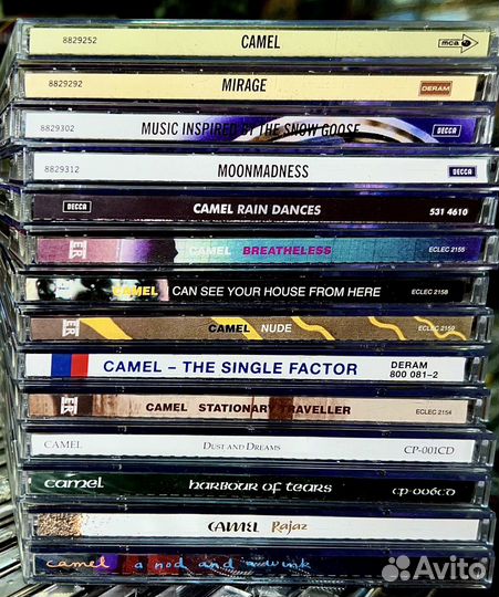 Музыкальные cd диски Camel дискография