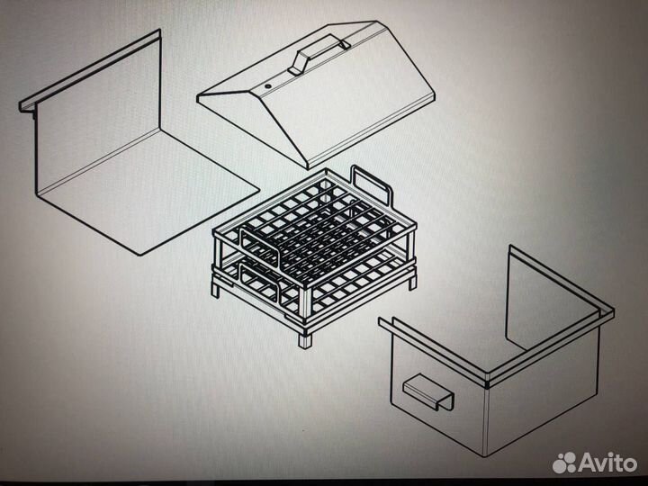 Коптильня горячего копчения