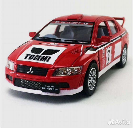 Mitsubishi lancer evolution 9 модель игрушка